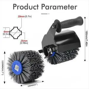 M14 Multifunctional Angle Grinder Attachment with Sanding Wheel Burnishing Polishing Machine Parts Power Tool Parts M14 Multifunctional Angle Grinder Attachment with Sanding Wheel Burnishing Polishing Machine Parts Power Tool Parts