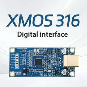 XMOS XU316 32bit 768K DSD512 Digital Converter for Studio Output XMOS XU316 32bit 768K DSD512 Digital Converter for Studio Output