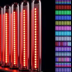 Sound Activated RGBs LED Spectrum Lamp With 8 Brightness Level For PC Desk And Party Lighting Sound Activated RGBs LED Spectrum Lamp With 8 Brightness Level For PC Desk And Party Lighting