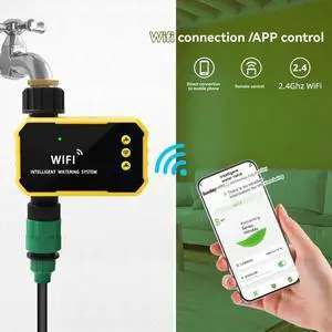 Solar Sprinkler Timer Remote App Control Automatic Watering Artifact Garden Irrigation Controller Solar Sprinkler Timer Remote App Control Automatic Watering Artifact Garden Irrigation Controller