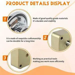 Safe Vault Door Fireproof Box Mechanical Combination Lock ATM Turntable Lock All Steel Strong and Durables Lock Safe Vault Door Fireproof Box Mechanical Combination Lock ATM Turntable Lock All Steel Strong and Durables Lock