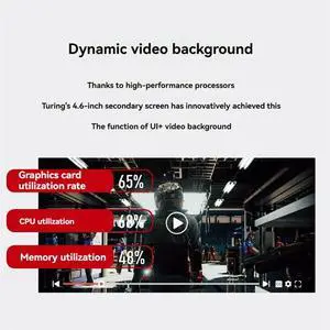 4.6 Inch USB Chassis Secondary Screen 960x320 IPS LCD CPU GPU RAM Weather Monitor Desktop Display No AIDA64 Black 4.6 Inch USB Chassis Secondary Screen 960x320 IPS LCD CPU GPU RAM Weather Monitor Desktop Display No AIDA64 Black