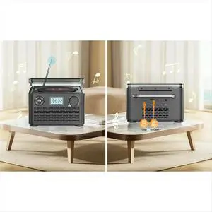 Cd Player with Speakers and Bluetooth Small Rechargeable CD with USB Mp3 and FM Radio Cd Player with Speakers and Bluetooth Small Rechargeable CD with USB Mp3 and FM Radio