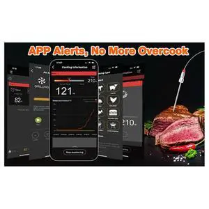 Bluetooth BBQ Grill Temperature Controller, Automatic Smoker Fan for Big Green Egg, Kamado Joe, Primo, Akorn Kamado Bluetooth BBQ Grill Temperature Controller, Automatic Smoker Fan for Big Green Egg, Kamado Joe, Primo, Akorn Kamado