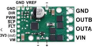 Pololu G2 High-Power Motor Driver 18v17 2991 Pololu G2 High-Power Motor Driver 18v17 2991