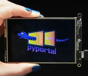 4444 PyPortal Titano LCD Development board ADT7410 4444 PyPortal Titano LCD Development board ADT7410