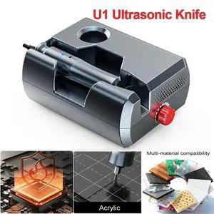 Ultrasonic Cutter 40kHz 40W Handheld Electric Cutting Knife DIY Tool for Plastic PVC 3D Printing Model Trimming EU Plug Ultrasonic Cutter 40kHz 40W Handheld Electric Cutting Knife DIY Tool for Plastic PVC 3D Printing Model Trimming EU Plug