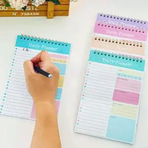 Daily Journal Twin Coil Binding Journal 30 Sheets Lined for Task Plan Management Daily Journal Twin Coil Binding Journal 30 Sheets Lined for Task Plan Management