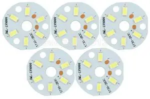 5Pcs 3W LED Board 5730 White LED Emitting Diode SMD Highlight Lamp Panel 5Pcs 3W LED Board 5730 White LED Emitting Diode SMD Highlight Lamp Panel