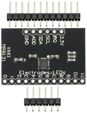 1Pcs MPR121 Breakout V12 Capacitive Touch Sensor Controller Module I2C Interface keyboard Development Board for 1Pcs MPR121 Breakout V12 Capacitive Touch Sensor Controller Module I2C Interface keyboard Development Board for