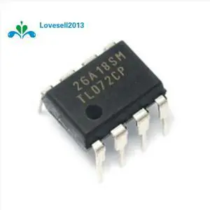 5 PCS TL072 TL072CP DIP-8 LOW NOISE J-FET DUAL OP-AMP IC 5 PCS TL072 TL072CP DIP-8 LOW NOISE J-FET DUAL OP-AMP IC