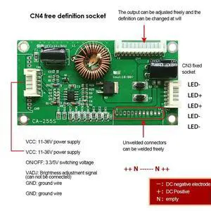 CA-255S 10-48 Inch LED LCD TV Backlight Constant Current Board CA-255 Universal Boost Driver Inverter Board Step Up Power Module CA-255S 10-48 Inch LED LCD TV Backlight Constant Current Board CA-255 Universal Boost Driver Inverter Board Step Up Power Module
