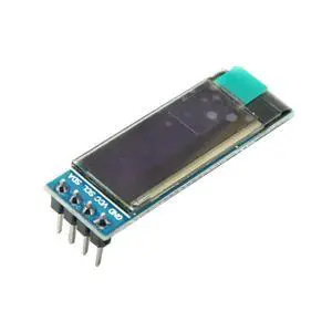 0.91 Inch 128x32 IIC I2C Blue OLED LCD Display DIY Module SSD1306 Driver IC DC 3.3V 5V For PIC 0.91 Inch 128x32 IIC I2C Blue OLED LCD Display DIY Module SSD1306 Driver IC DC 3.3V 5V For PIC