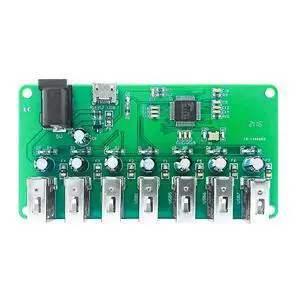 1PCS USB 2.0 HUB Module 1 to 7 Port USB Hub Seven Port USB Splitter Module with Power Supply USB 2.0 Expansion 1PCS USB 2.0 HUB Module 1 to 7 Port USB Hub Seven Port USB Splitter Module with Power Supply USB 2.0 Expansion