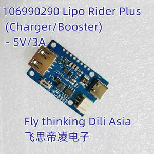 Lipo Rider Plus 106990290 charger 5V / 2.4A USB Type C board module quick charge Lipo Rider Plus 106990290 charger 5V / 2.4A USB Type C board module quick charge