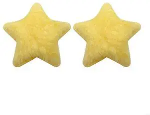Unique Plushes Star Earphone Accessory Yellow Decorative Headphone Piece Unique Plushes Star Earphone Accessory Yellow Decorative Headphone Piece