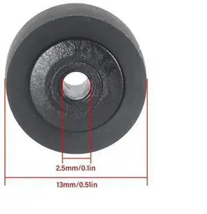 5Pcs Pressure Roller for Recorder Pack of 5 Pressure Roller Replacement 5Pcs Pressure Roller for Recorder Pack of 5 Pressure Roller Replacement