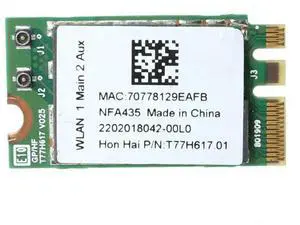 Light Weight Adapter Card for QCA9377 QCNFA435 802.11AC 2.4G/5G NGFF WLAN Card Bluetooth-compatible 4.1 Light Weight Adapter Card for QCA9377 QCNFA435 802.11AC 2.4G/5G NGFF WLAN Card Bluetooth-compatible 4.1