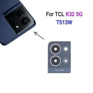 Glass Rear Camera Lens Cover For K32 5G T513W Phone Back Camera Lens Replacement Spare Part Glass Rear Camera Lens Cover For K32 5G T513W Phone Back Camera Lens Replacement Spare Part
