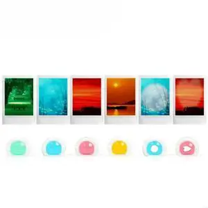 6Color Filters For Mini 13 Instantly Camera Enhances Photography Creativity 6Color Filters For Mini 13 Instantly Camera Enhances Photography Creativity