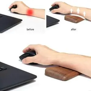 Natural Mouse Pad Ergonomic Hand Rest for Office and Home Use Smooth Natural Mouse Pad Ergonomic Hand Rest for Office and Home Use Smooth