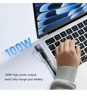 Type C To 3 Adapter 100W USB C Fast Charging Adapter For Laptop Type C To 3 Adapter 100W USB C Fast Charging Adapter For Laptop