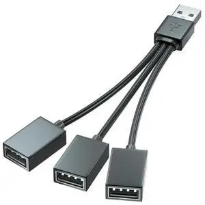 2025 Fast Speed USB Y Cable 480Mbps 3 Way Hubs Adapters Charging Multiple Devices 2025 Fast Speed USB Y Cable 480Mbps 3 Way Hubs Adapters Charging Multiple Devices