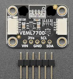 4162 VEML7700 Lux Sensor - I2C Light Sensor - STEMMA QT / Qwiic 4162 VEML7700 Lux Sensor - I2C Light Sensor - STEMMA QT / Qwiic