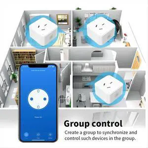 Zigbee Socket Adapter Tuya Life App Control Timing Power Monitoring Function Aleax Outlet AU-Plug Zigbee Socket Adapter Tuya Life App Control Timing Power Monitoring Function Aleax Outlet AU-Plug