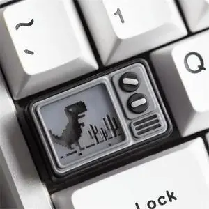 Cube Escape the Lake Tv Creatives Light-Transmitting Mechanical Keyboard Personalized Resin Material Keycaps Fun Gifts A Cube Escape the Lake Tv Creatives Light-Transmitting Mechanical Keyboard Personalized Resin Material Keycaps Fun Gifts A