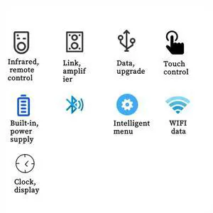 RX260 Desktop Radio Stereo TEF6686 High Sensitivity Radio Infrared Bluetooth Transmitter with Remote Control RX260 Desktop Radio Stereo TEF6686 High Sensitivity Radio Infrared Bluetooth Transmitter with Remote Control
