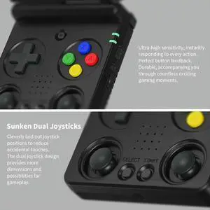 RG34XXSP Retro Game Console Linux 64Bit 3.4 Inch 720x480 Handheld Game Console Supports 30+ Game Emulators As Shown RG34XXSP Retro Game Console Linux 64Bit 3.4 Inch 720x480 Handheld Game Console Supports 30+ Game Emulators As Shown