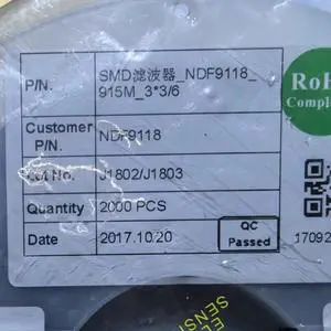 20/PCS NDF9118 915MHZ 902-928mhz SAW filter 20/PCS NDF9118 915MHZ 902-928mhz SAW filter