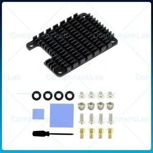 2pcs Aluminum heat sink for Raspberry Pi CM4 core board. Compute Module 4 CPU heat sink kit. 2pcs Aluminum heat sink for Raspberry Pi CM4 core board. Compute Module 4 CPU heat sink kit.