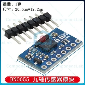 GY-BNO055 9DOF Nine-Axis Sensor Attitude AHRS Accelerometer Gyroscope Magnetic Field Module GY-BNO055 9DOF Nine-Axis Sensor Attitude AHRS Accelerometer Gyroscope Magnetic Field Module