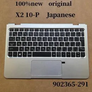 100%JA JP silver ForX2 10-P keyboard Palmrest Assembly TOP cover 902365-291 100%JA JP silver ForX2 10-P keyboard Palmrest Assembly TOP cover 902365-291