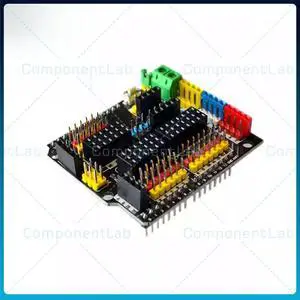 2pcs V5.0 Robot Electronic Building Block Sensor Expansion Board Suitable for UNO-R3 2pcs V5.0 Robot Electronic Building Block Sensor Expansion Board Suitable for UNO-R3