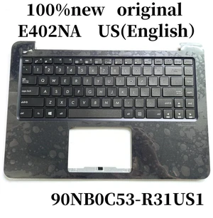 100%US English For E402 E402N E402NA Laptop keyboard Palmrest Assembly top cover C case BLUE 90NB0C53-R31US1 100%US English For E402 E402N E402NA Laptop keyboard Palmrest Assembly top cover C case BLUE 90NB0C53-R31US1