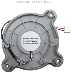 For Refrigerator Cooling Fan DA31-00345A Fridge Radiator RMF-003ASSA DC12V Freezer Parts For Refrigerator Cooling Fan DA31-00345A Fridge Radiator RMF-003ASSA DC12V Freezer Parts