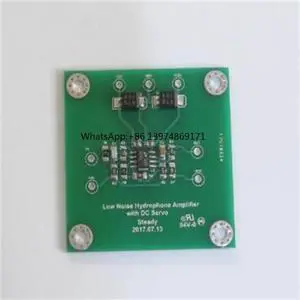 Low Noise Hydrophone Amplifier PCB Board Underwater Acoustic Signal Amplification Circuit Module Low Noise Hydrophone Amplifier PCB Board Underwater Acoustic Signal Amplification Circuit Module