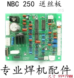 NBC 250 Gas Shielded Welding Control Board Wire Feeding Board CO2 Gas Shielded Welding Machine Circuit Board MIG315 NBC 250 Gas Shielded Welding Control Board Wire Feeding Board CO2 Gas Shielded Welding Machine Circuit Board MIG315