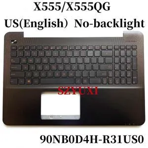 100%US English For X555 X555QG laptop keyboard Palmrest Assembly TOP cover C case No-backlight 90NB0D4H 100%US English For X555 X555QG laptop keyboard Palmrest Assembly TOP cover C case No-backlight 90NB0D4H