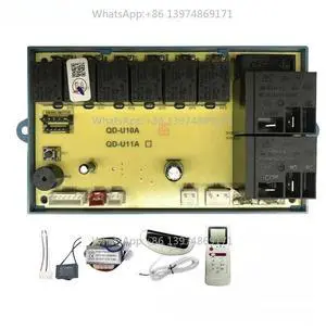 Universal Control Board QD-U10A For Cabinet Air Conditioner Display PCB QD-U10A+ Panel Set Conditioning Repair Accessories Universal Control Board QD-U10A For Cabinet Air Conditioner Display PCB QD-U10A+ Panel Set Conditioning Repair Accessories