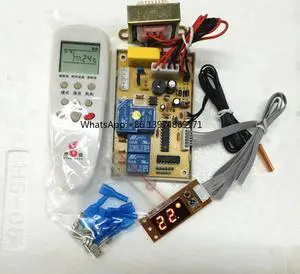 Gy709 air conditioning motherboard temperature display air conditioning universal board electronic speed control type Gy709 air conditioning motherboard temperature display air conditioning universal board electronic speed control type