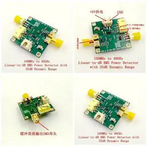LTC5596 RMS RF Power Detector Module 100MHz-40GHz 35dB Dynamic Range High Linearity Wideband RF Signal Detector LTC5596 RMS RF Power Detector Module 100MHz-40GHz 35dB Dynamic Range High Linearity Wideband RF Signal Detector