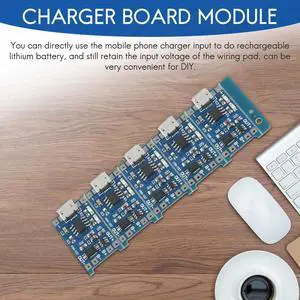 5 pcs 1A 5V Micro-USB for Lithium Power Charger Board Module TE420 5 pcs 1A 5V Micro-USB for Lithium Power Charger Board Module TE420