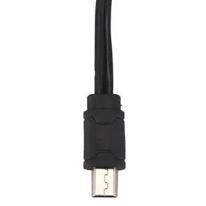 USB 2.0 to Mini A Male 3.5mm Jack Plug Audio Data Cable 45cm 2 Pcs USB 2.0 to Mini A Male 3.5mm Jack Plug Audio Data Cable 45cm 2 Pcs