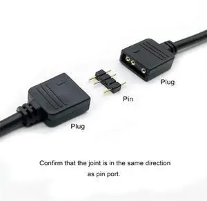2Pcs ARGB Splitter Cable, 1-to-4 Female to Female 5V 3 Pin Addressable RGB Splitter Extension Cable ARGB LED Sync Cable 2Pcs ARGB Splitter Cable, 1-to-4 Female to Female 5V 3 Pin Addressable RGB Splitter Extension Cable ARGB LED Sync Cable