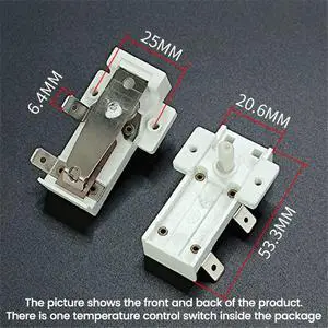 Temperature Control Switch AC 250V 16A for Electric Heaters, Electric Oil Heater, Fan Heater, Water Boiler, Oven, Dryer Temperature Control Switch AC 250V 16A for Electric Heaters, Electric Oil Heater, Fan Heater, Water Boiler, Oven, Dryer