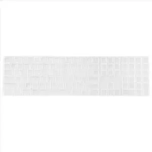 Silicone Thin Keyboard Skin Cover Protector With Numeric Keypad For Transparent Silicone Thin Keyboard Skin Cover Protector With Numeric Keypad For Transparent